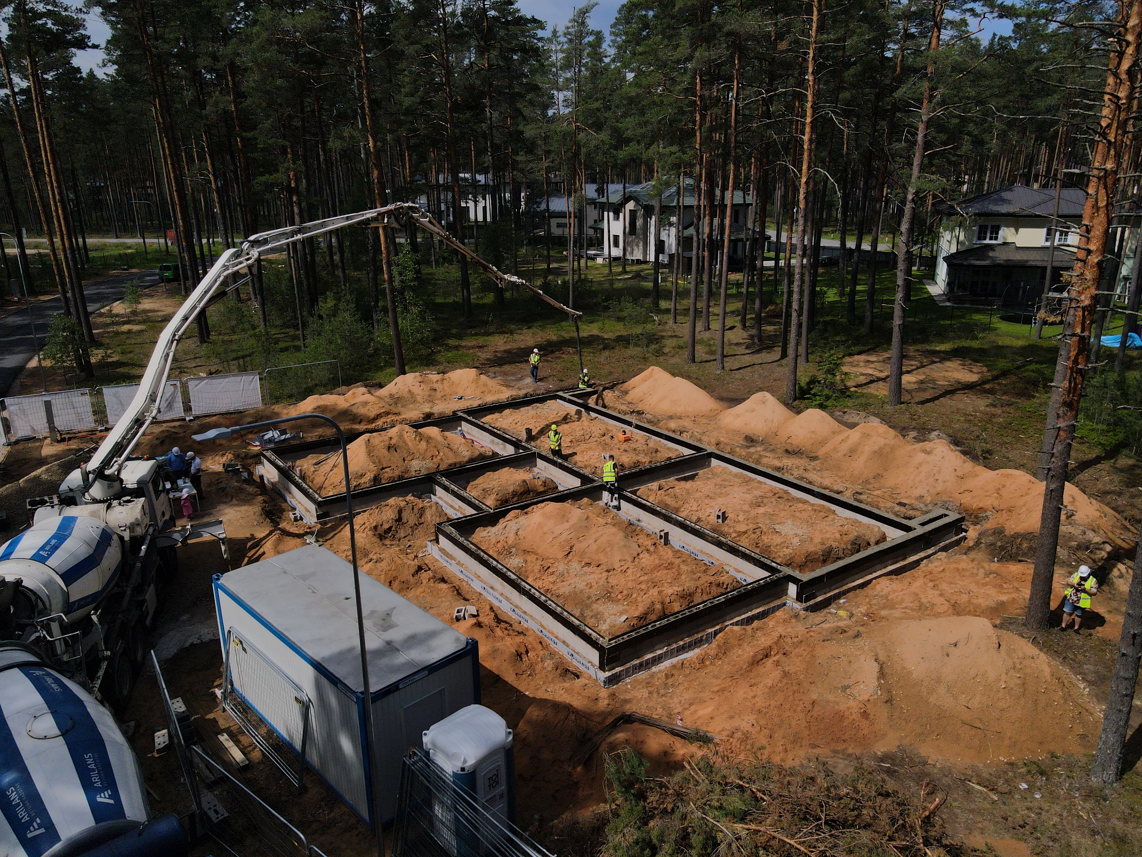 Norge House construction site
