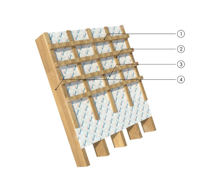 Uninsulated roof construction